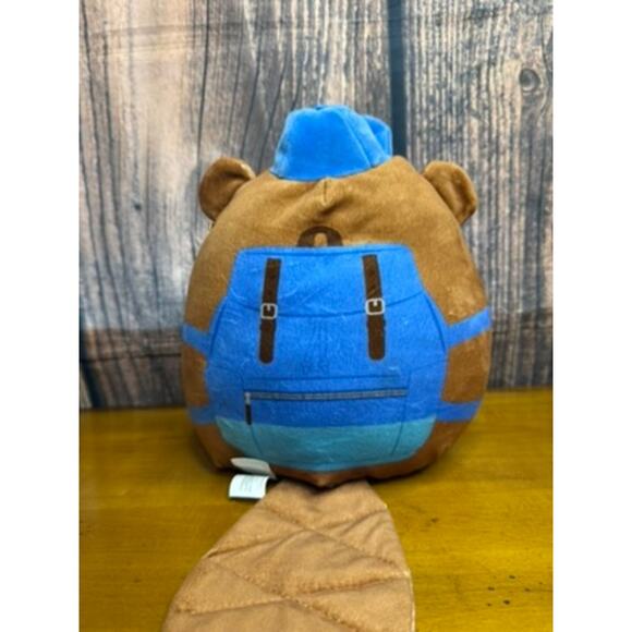 Squishmallows Chip the Beaver Plush Toy Small 8" Multicolor - Picture 3 of 5